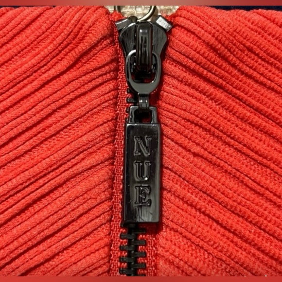 ❤️NUE by Shani Form Fitted dress Color is called Poppy  size 10 NWT - Picture 8 of 12